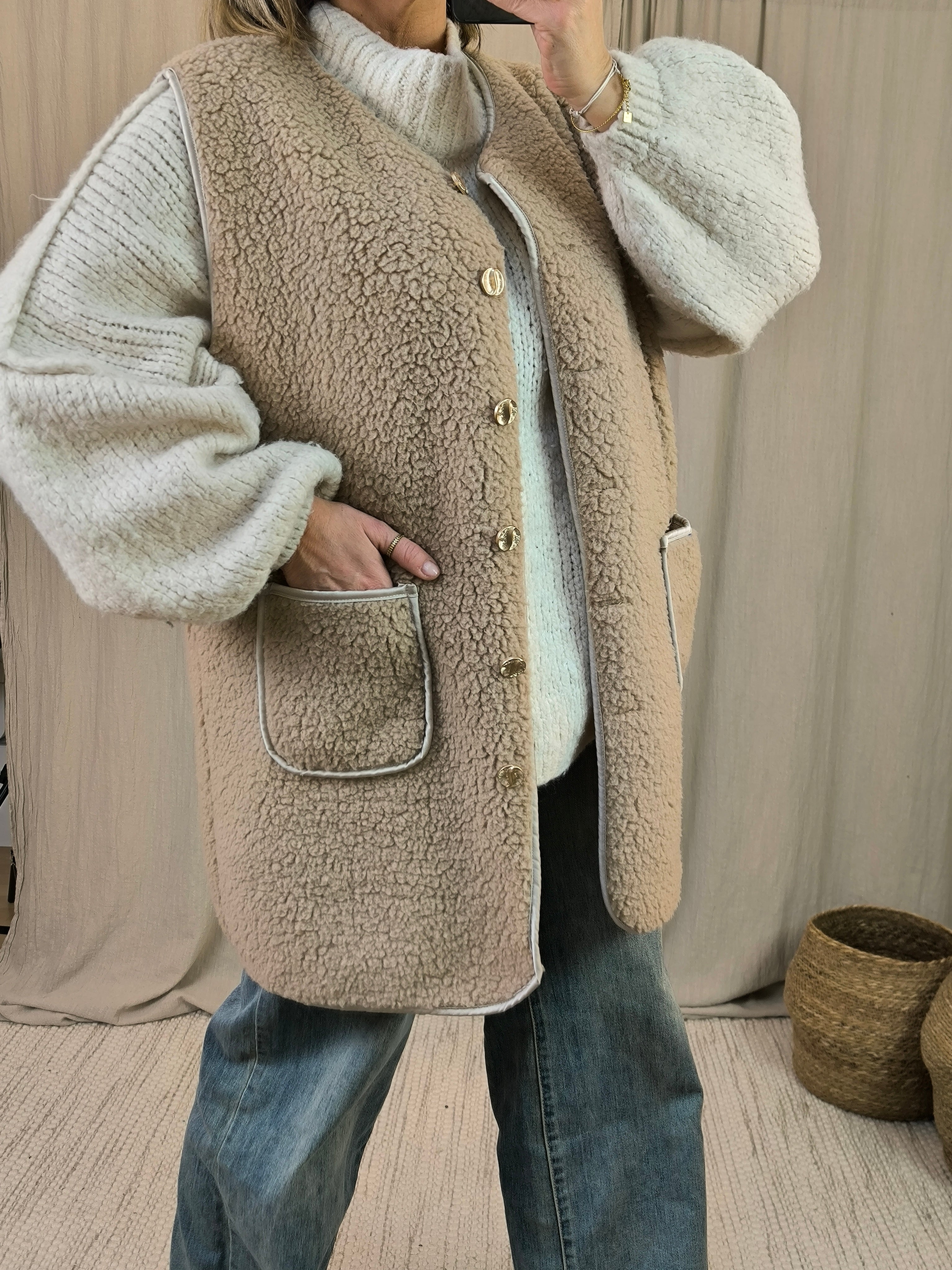 Gilet moumoute