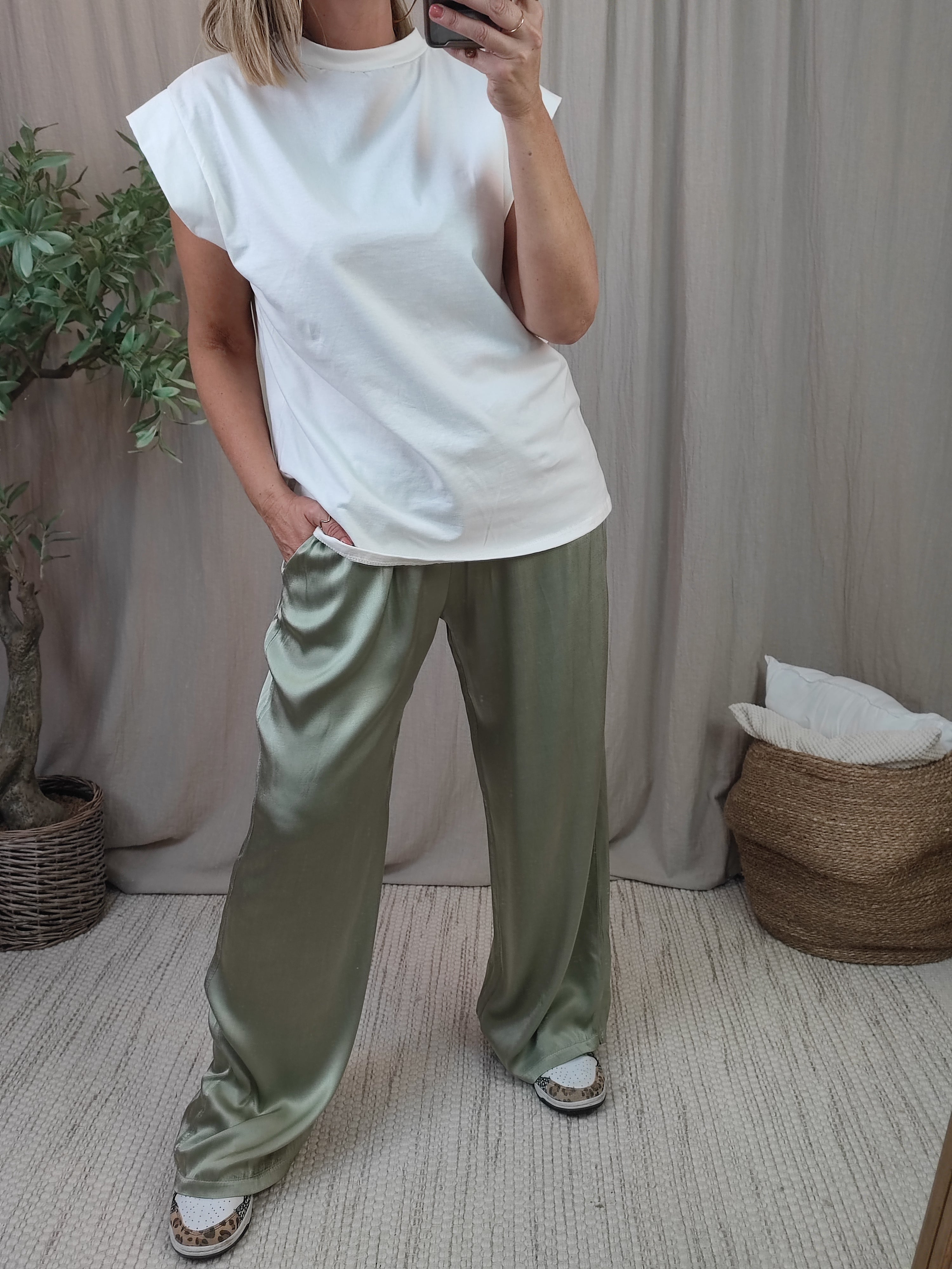 Pantalon satiné | Addict showroom