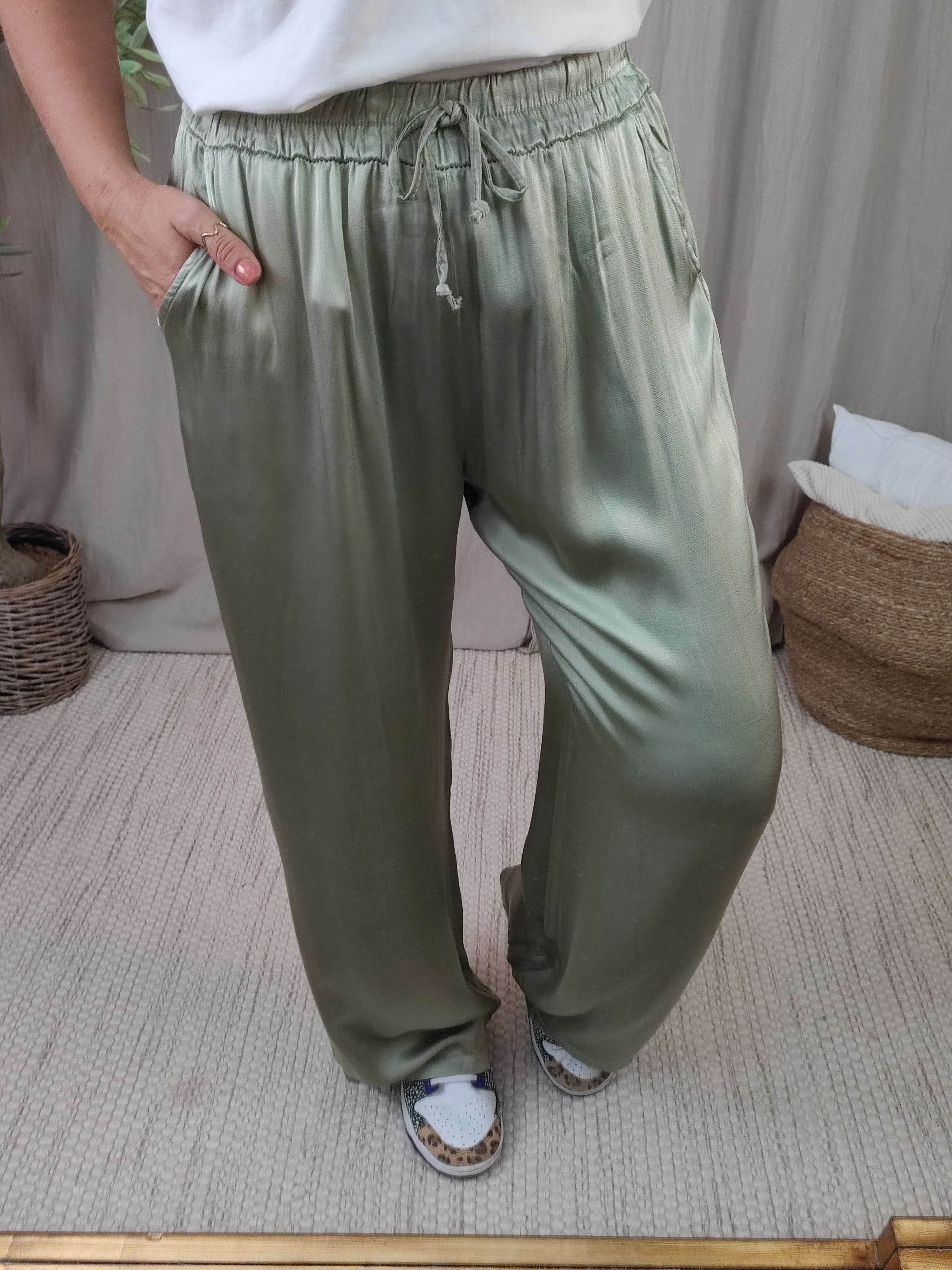 Pantalon satiné | Addict showroom