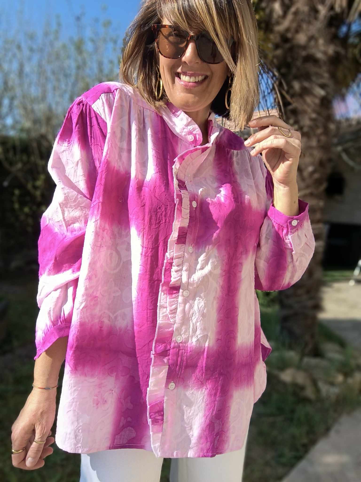Blouse tie & dye