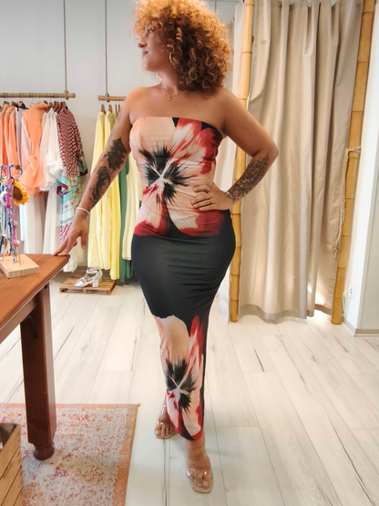 Robe bustier