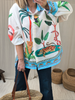 Blouse perroquet