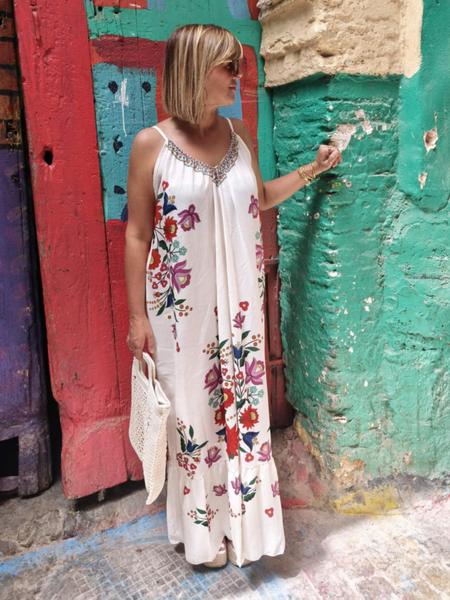 Robe fleurs