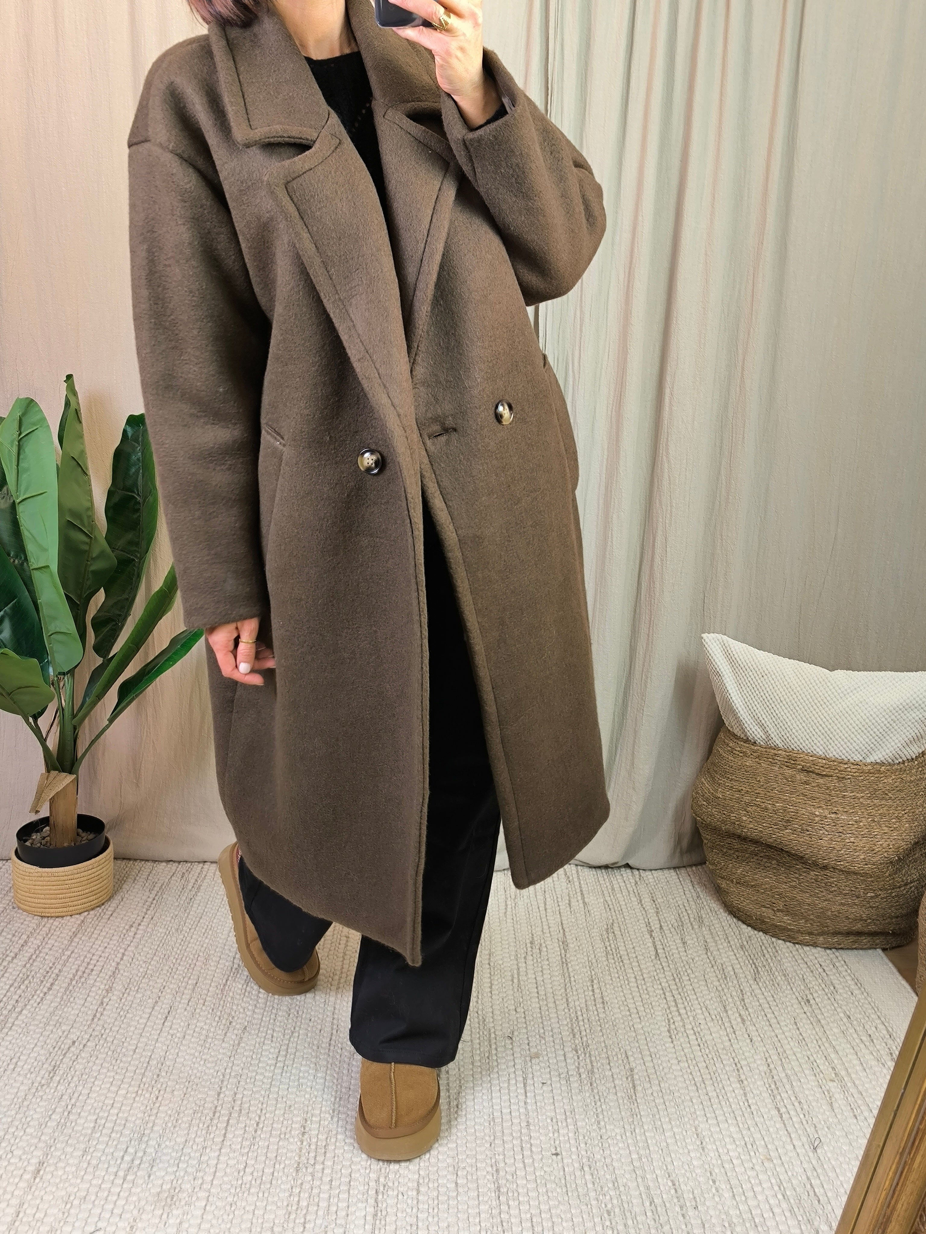 Manteau bouton | Addict showroom