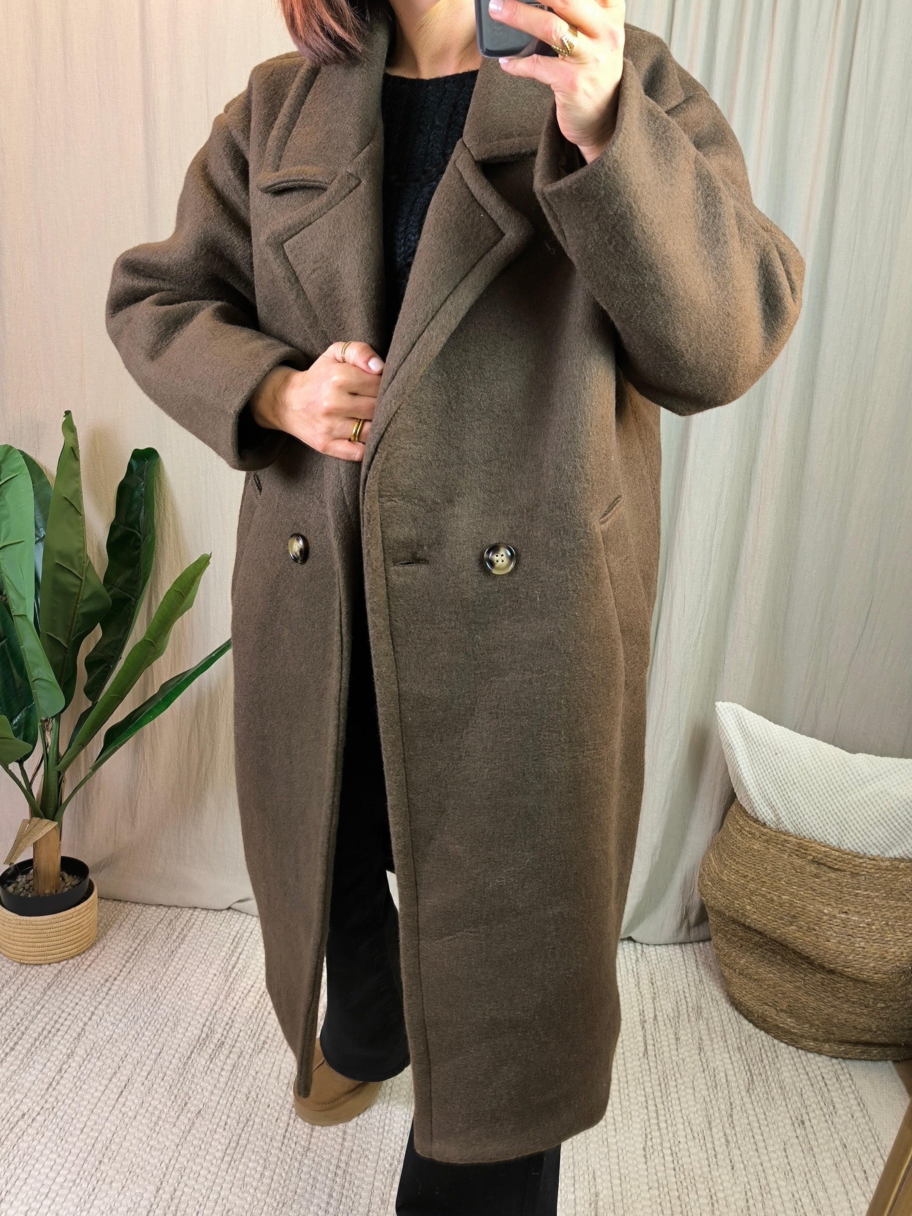 Manteau bouton | Addict showroom