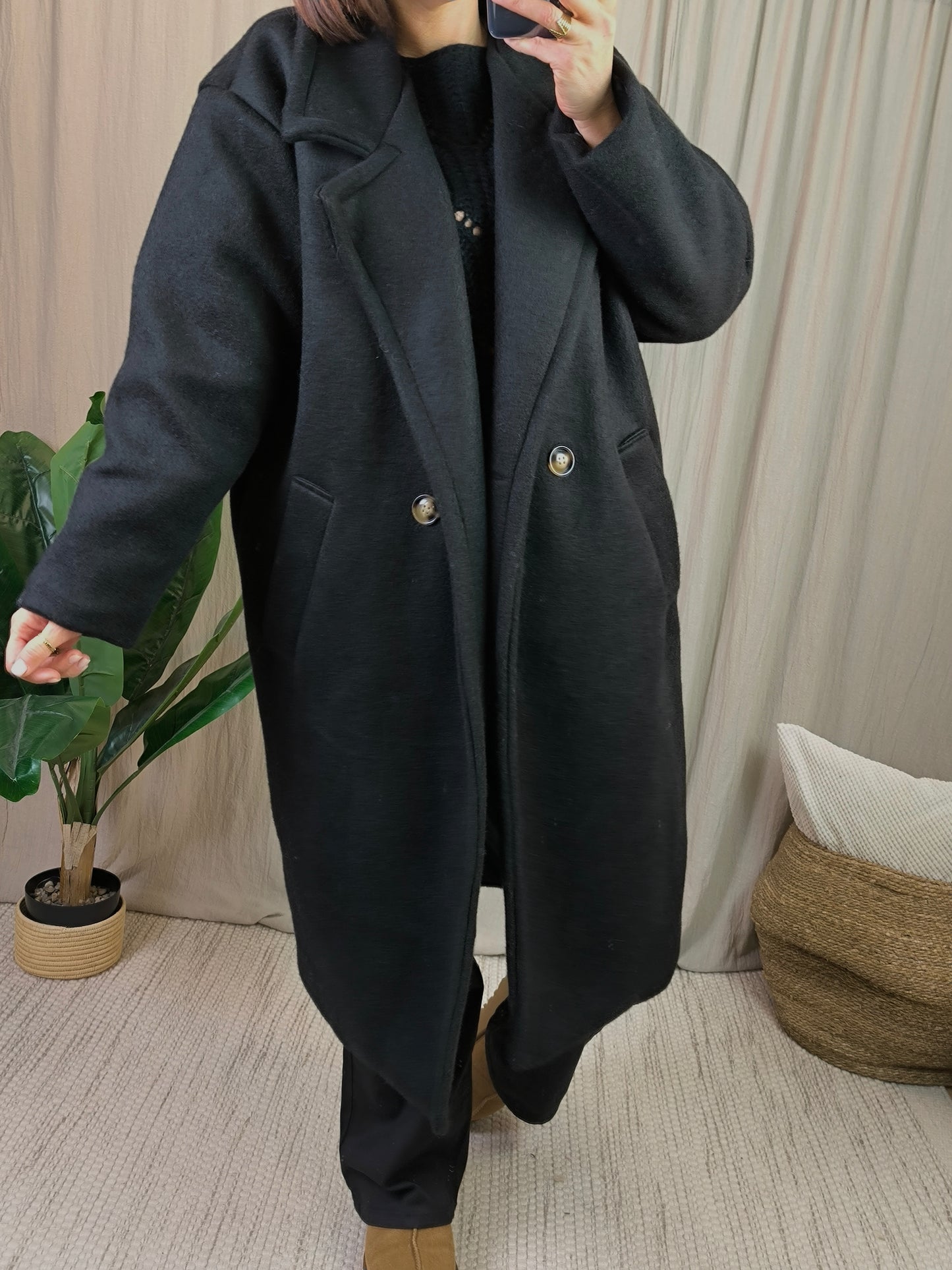 Manteau bouton | Addict showroom
