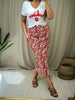 Jupe tube fleurie | Addict showroom