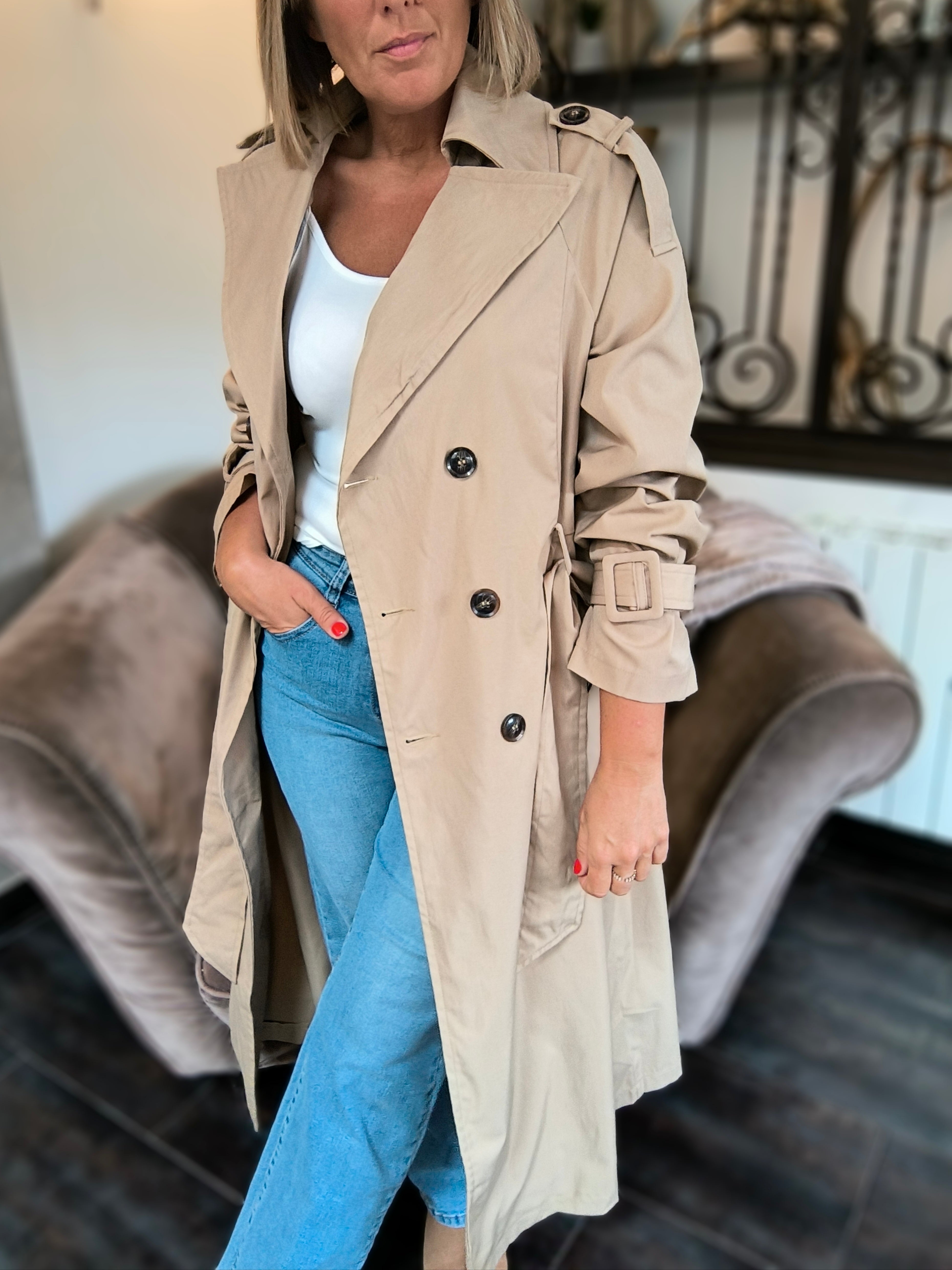 TRENCH BEIGE | Addict showroom