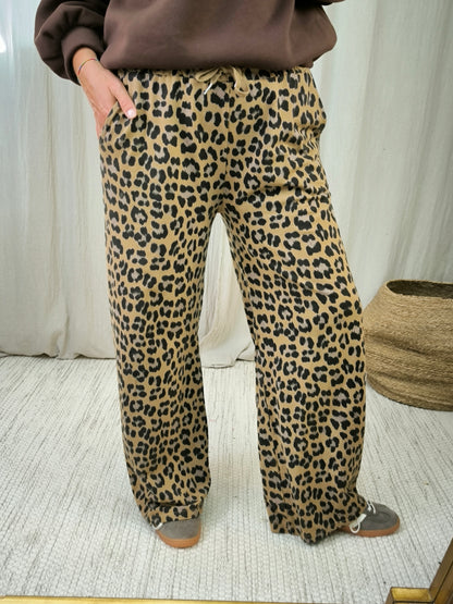 Jogger Léo Camel | Addict showroom