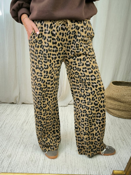 Jogger Léo Camel | Addict showroom
