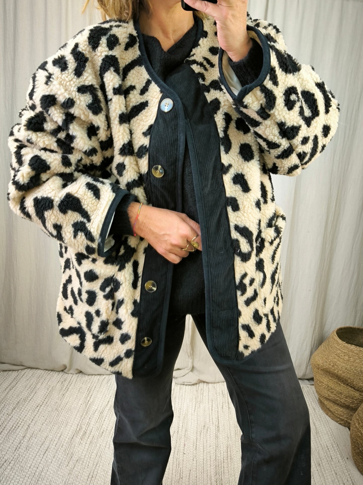 Veste moumoute Léo