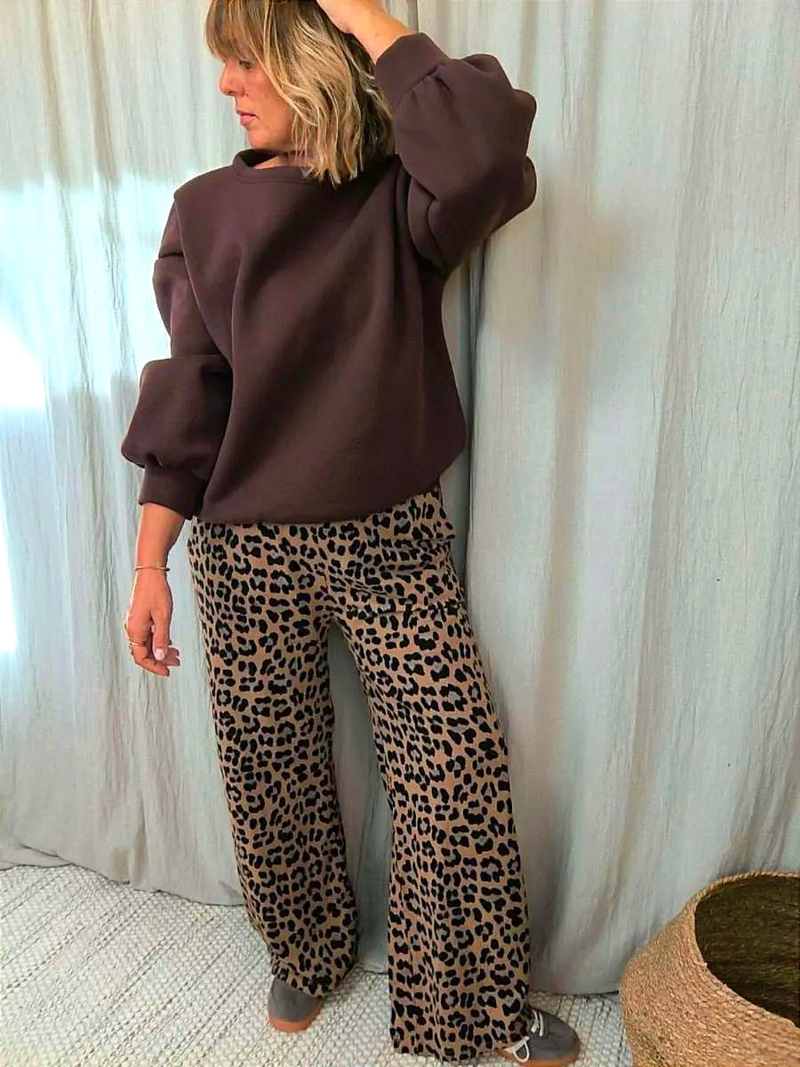 Jogger Léo Camel | Addict showroom