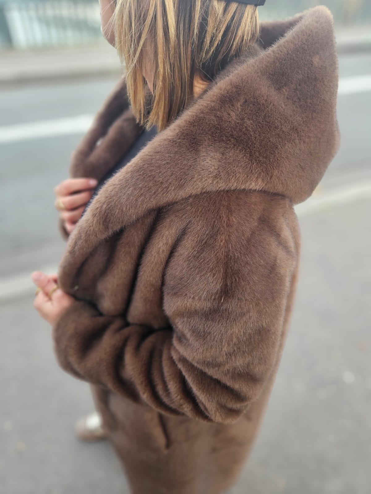Fourrure capuche