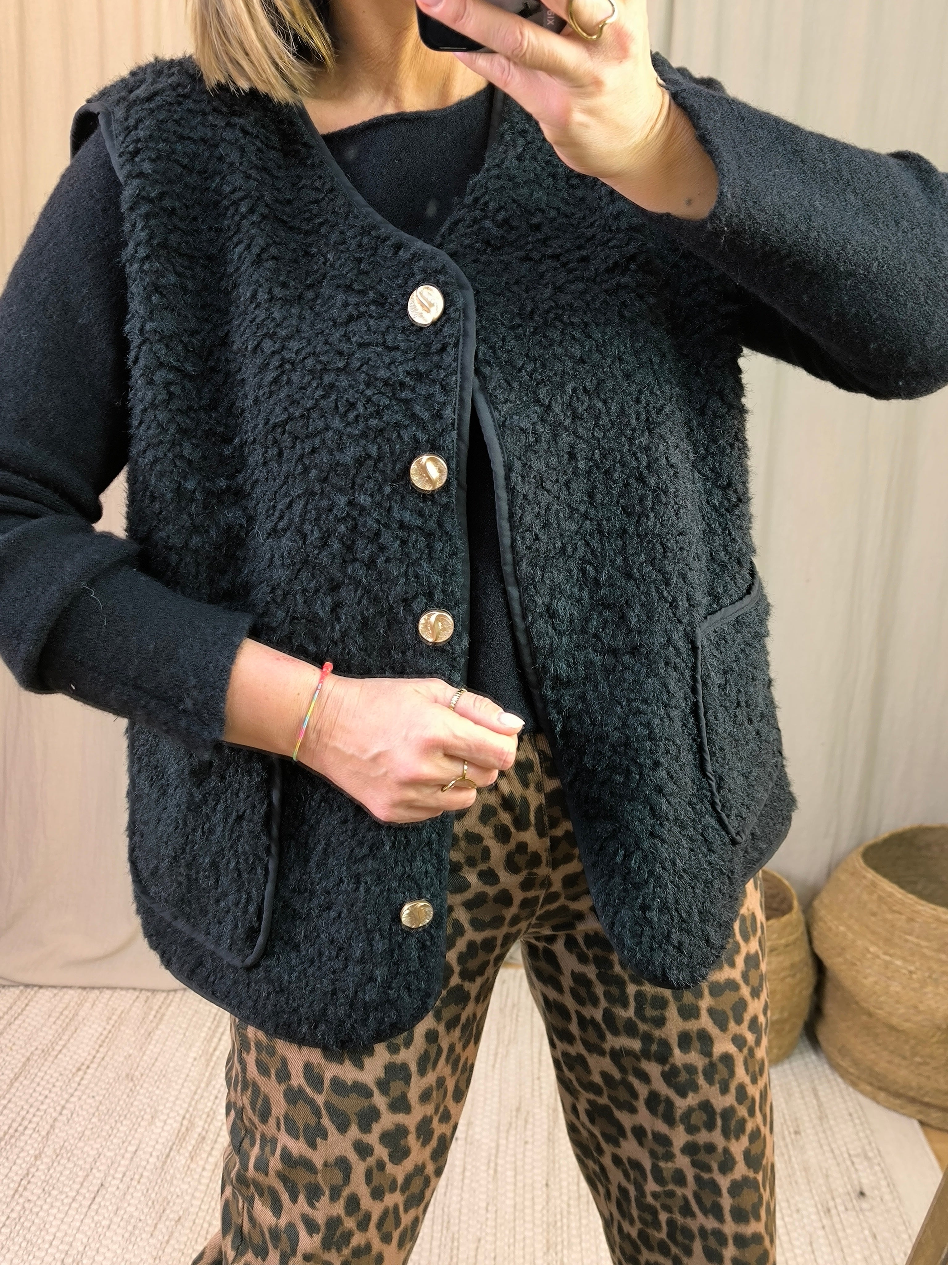 Gilet moumoute
