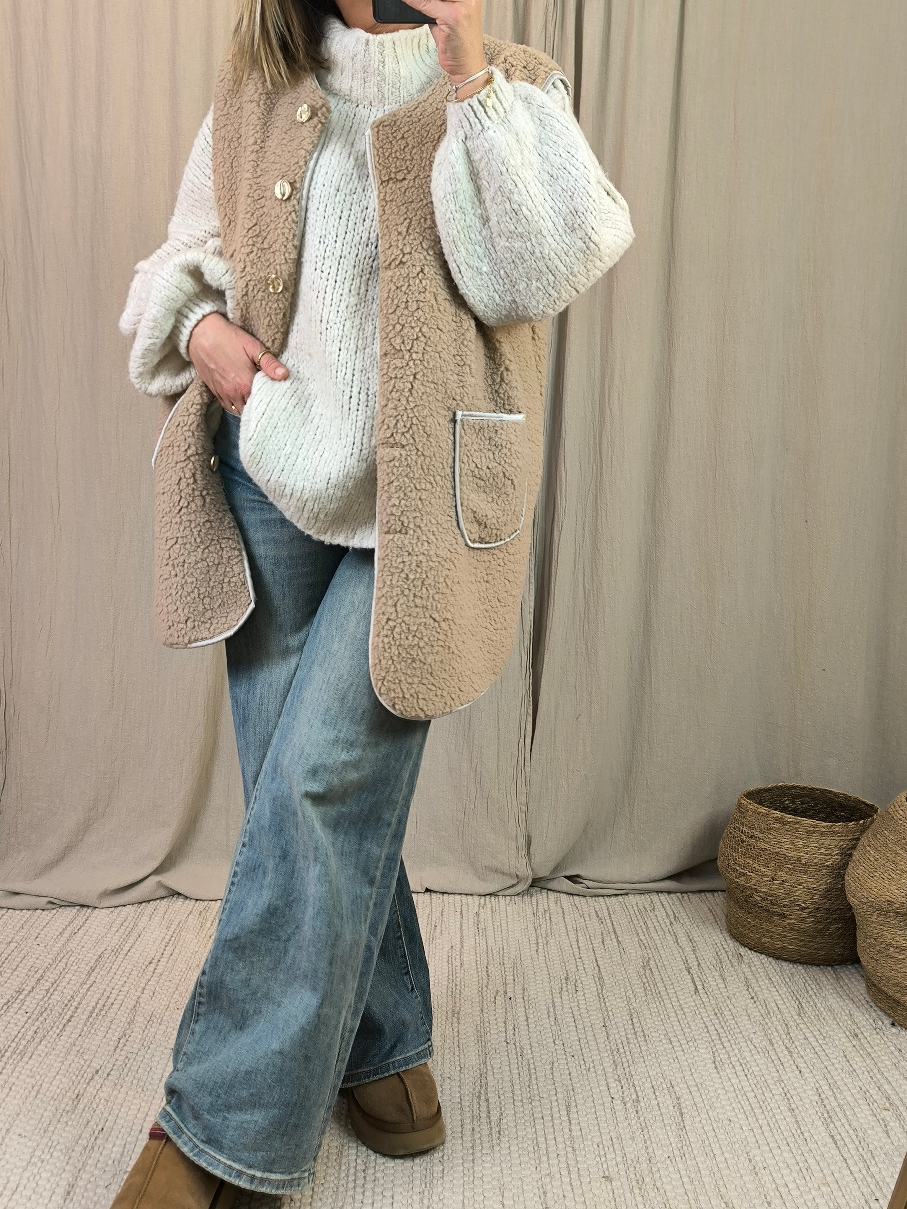 Gilet moumoute