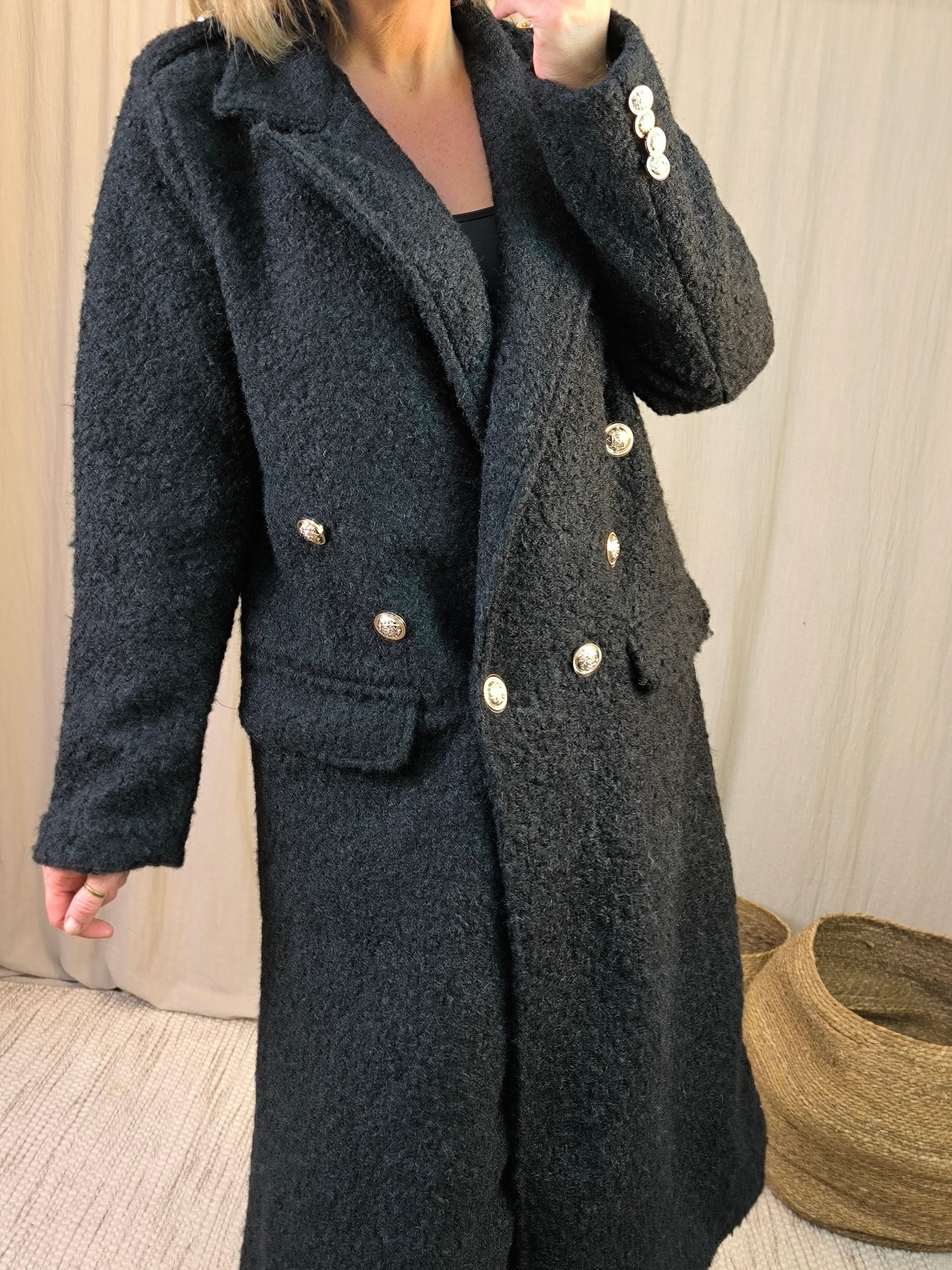 Manteau bouclette