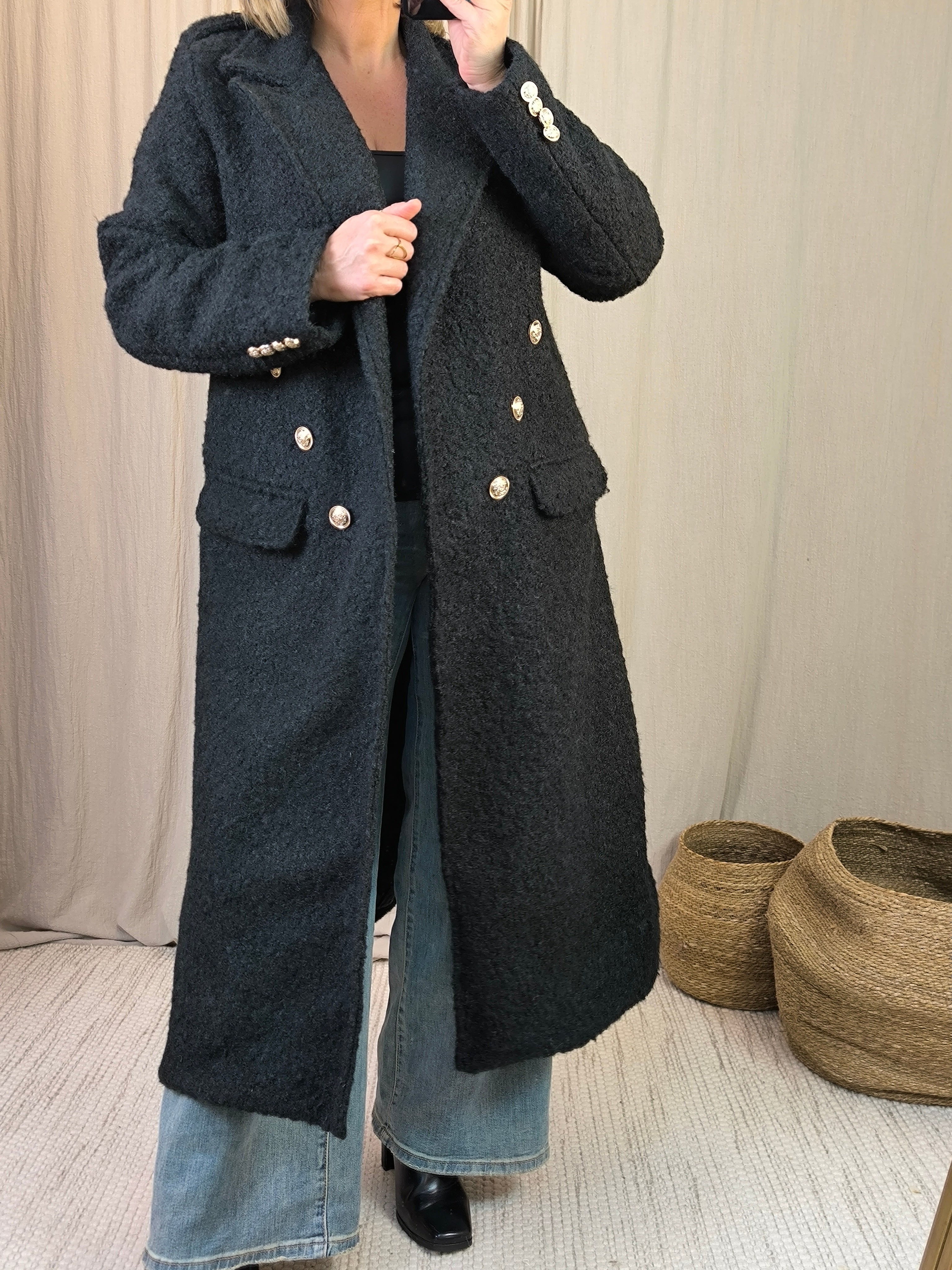 Manteau bouclette