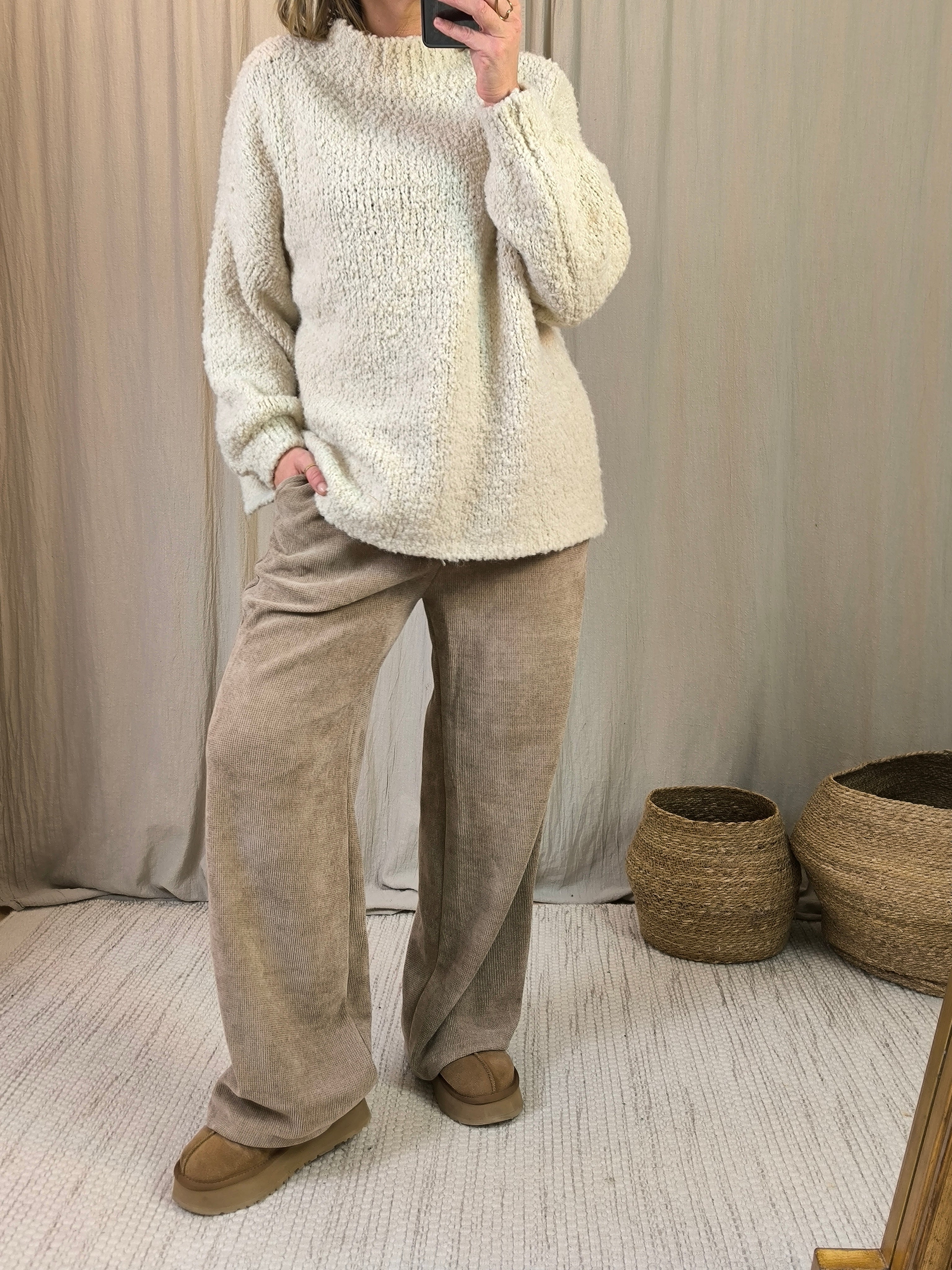 Pantalon velours