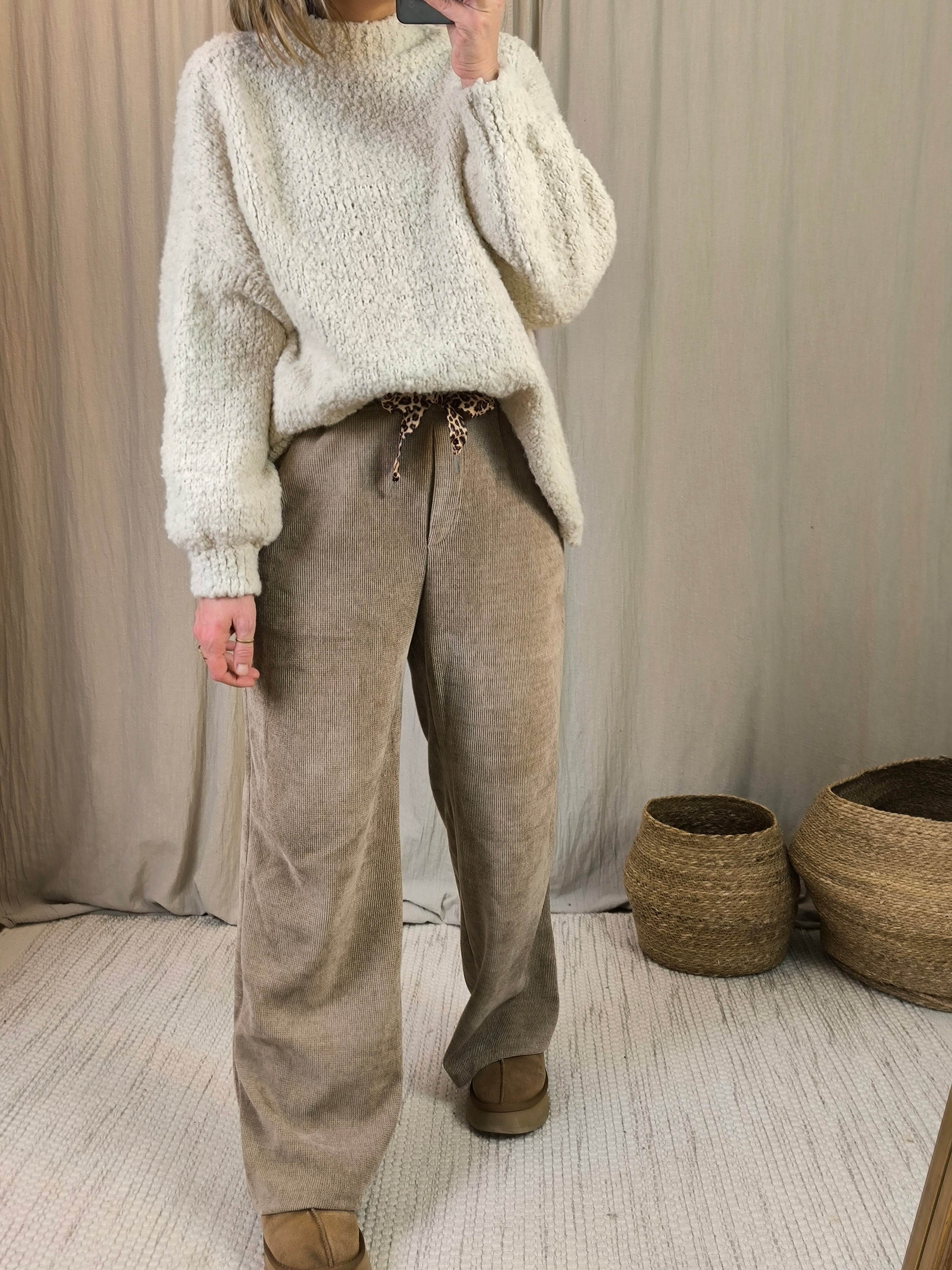 Pantalon velours