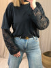 T shirt dentelle