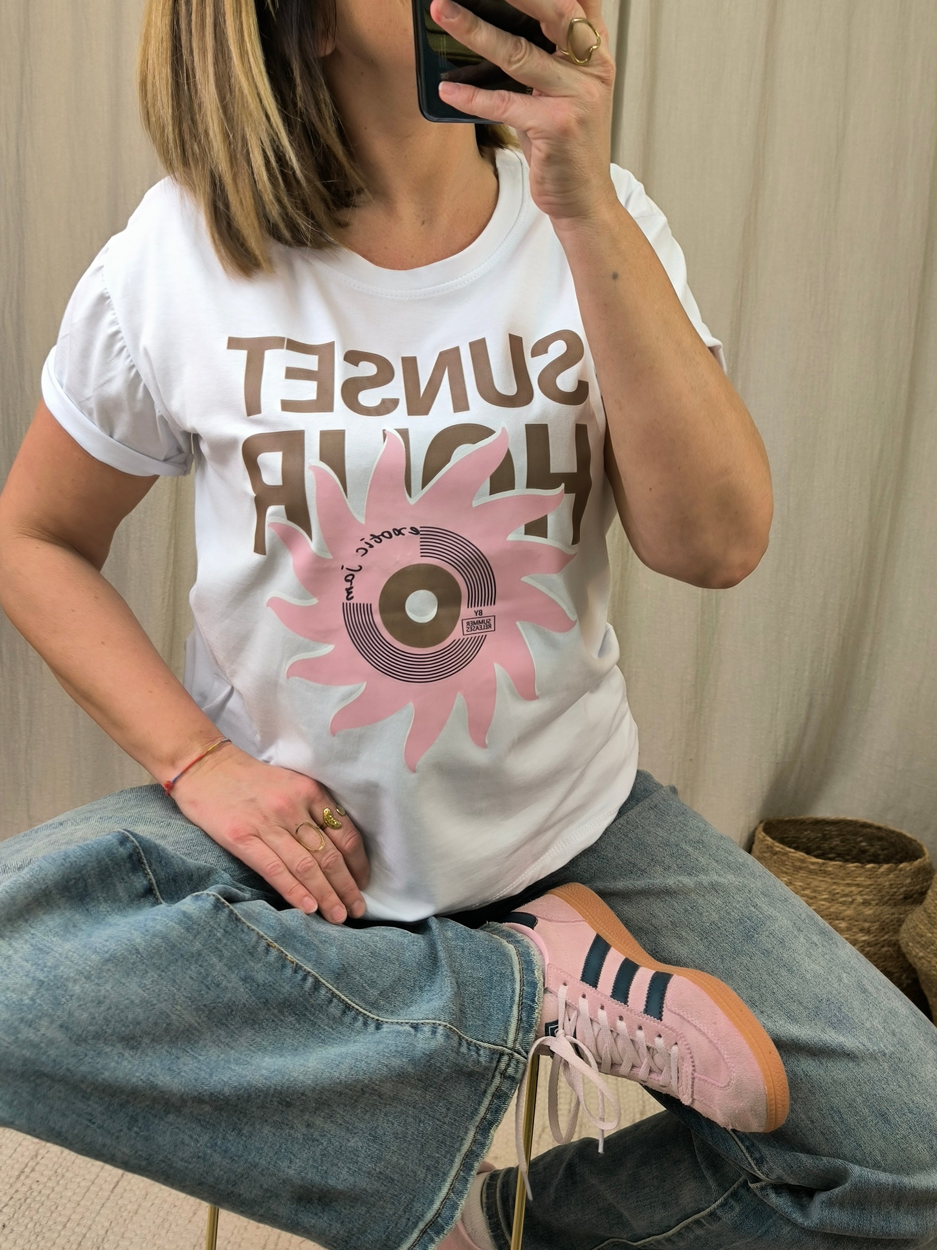 T shirt sunset