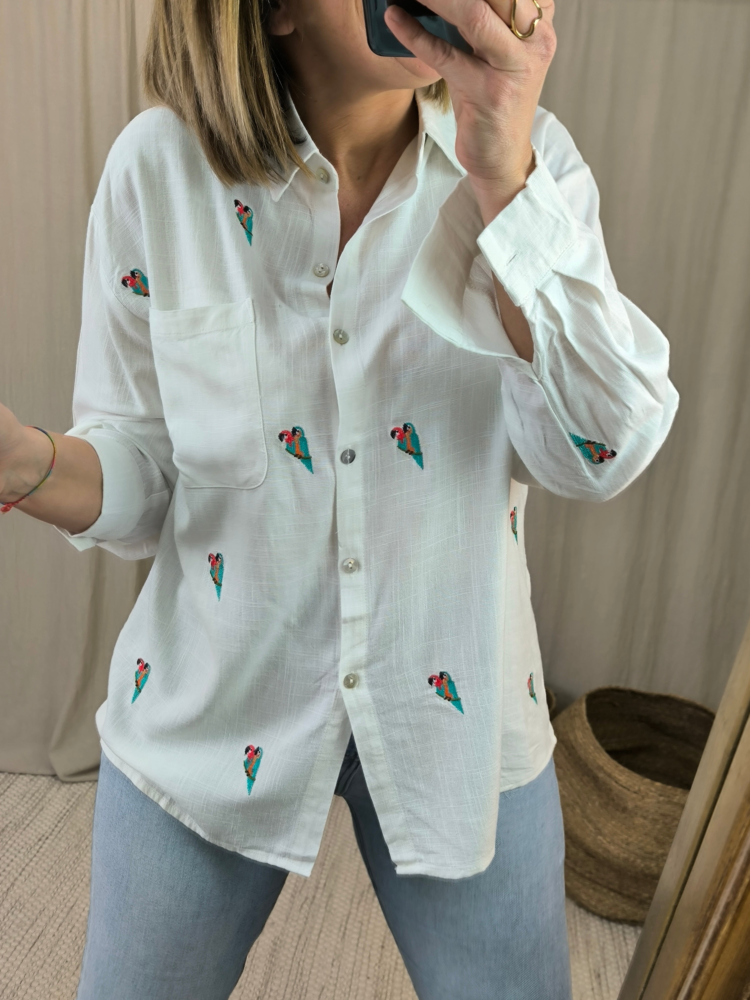 Chemise perroquet