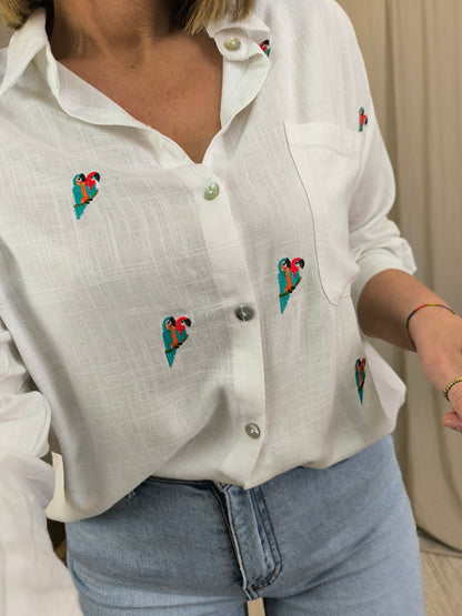 Chemise perroquet