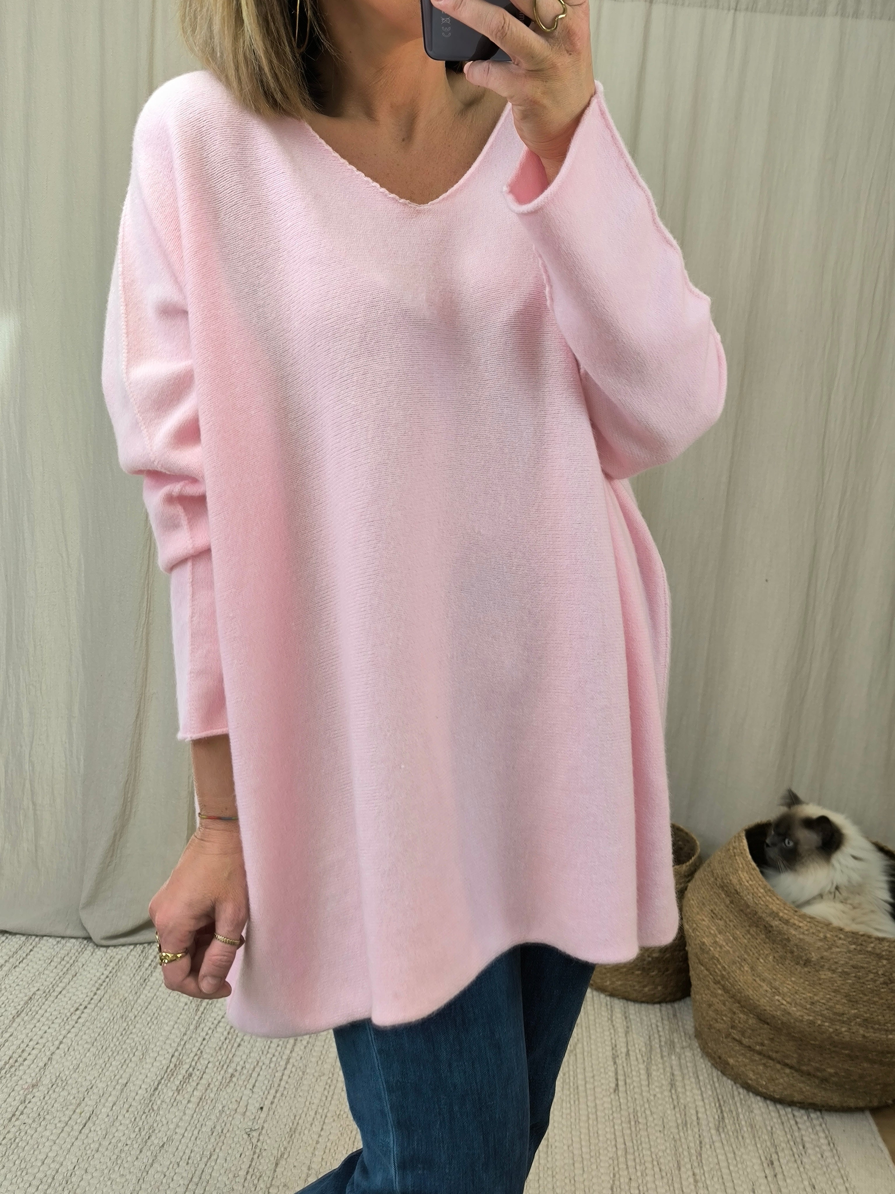 Pull doux long