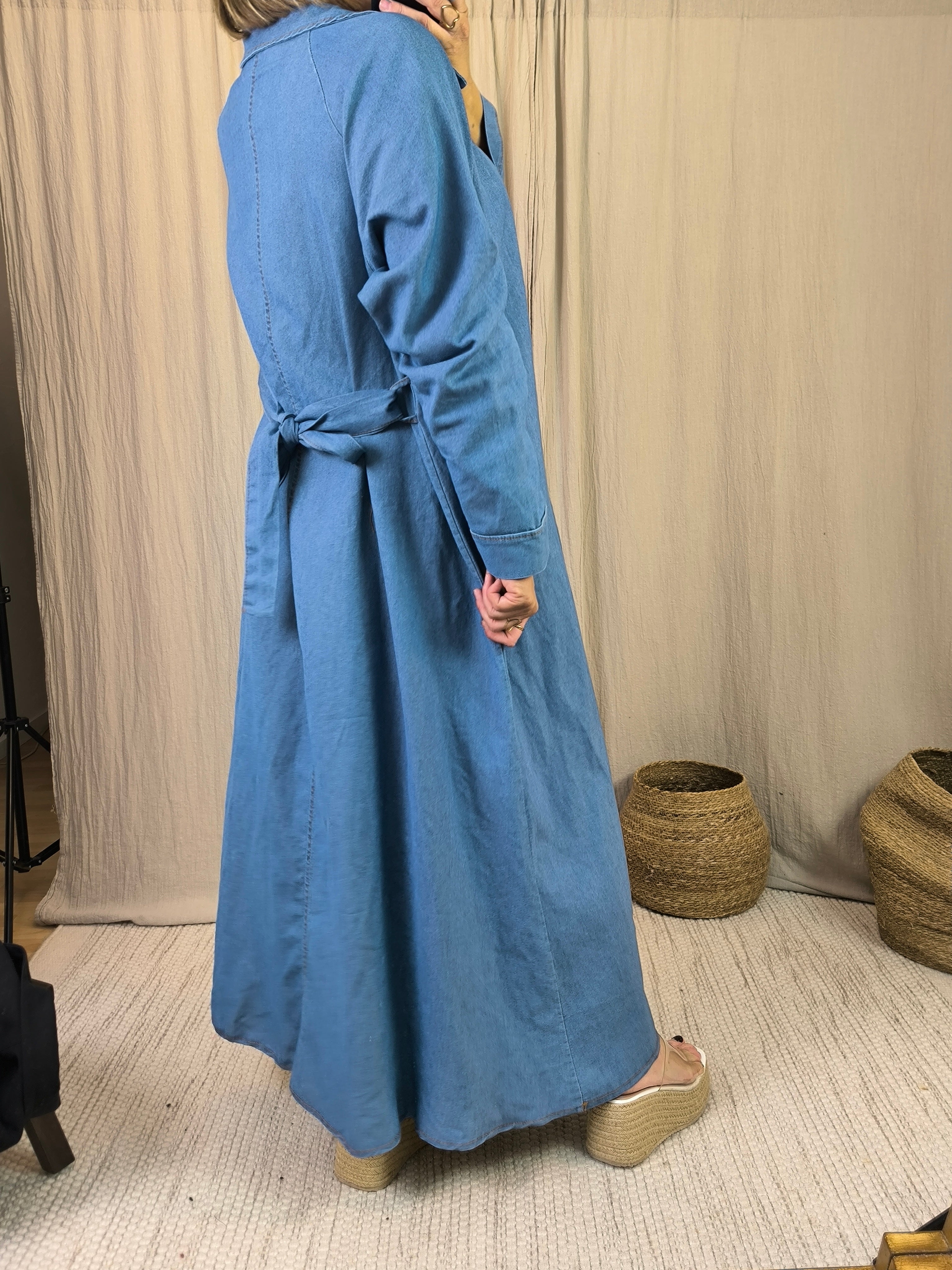 Robe denim