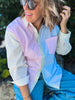 Chemise multicolore