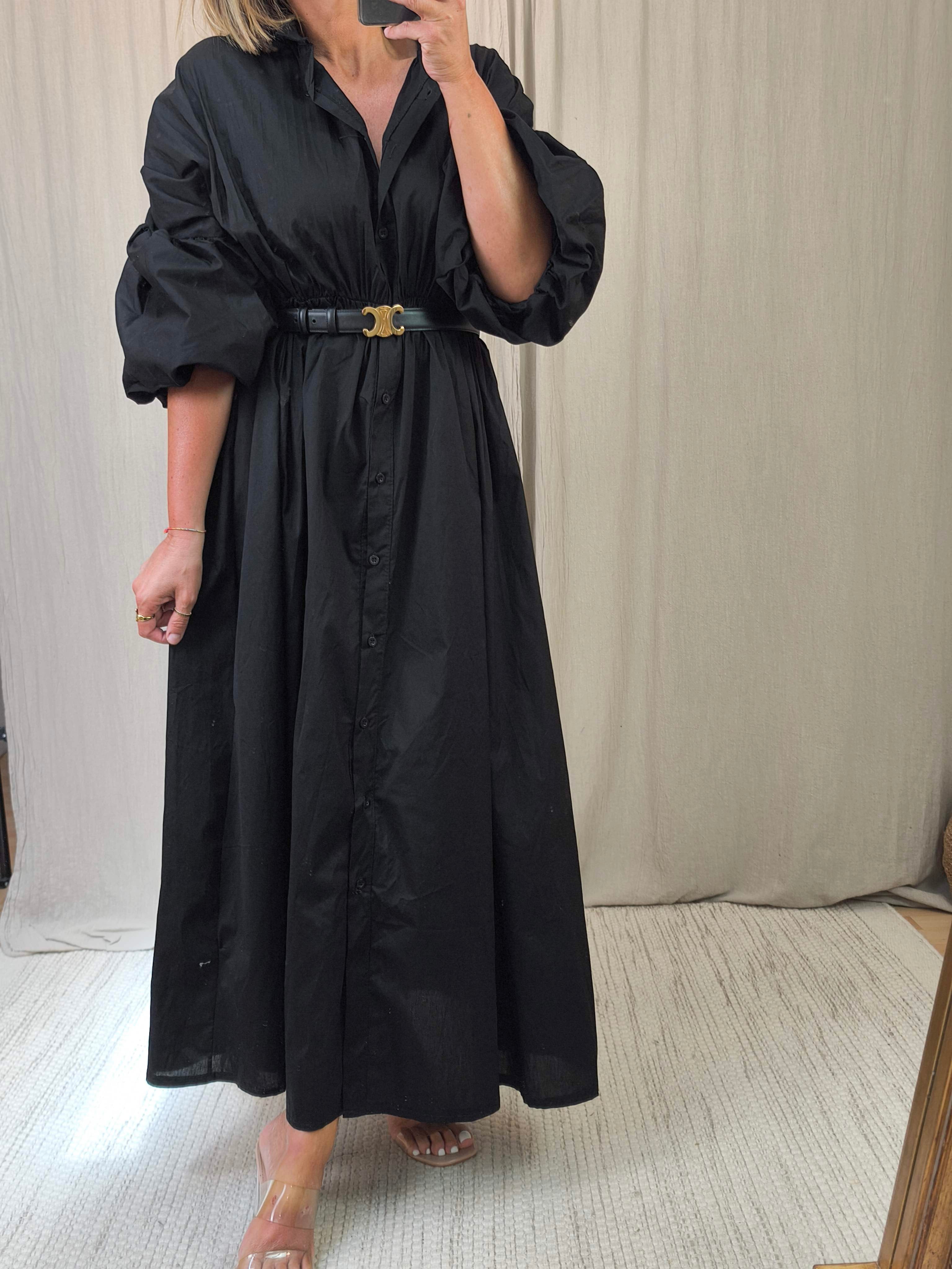Robe manche ballon