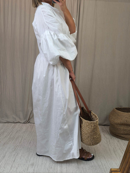 Robe manche ballon