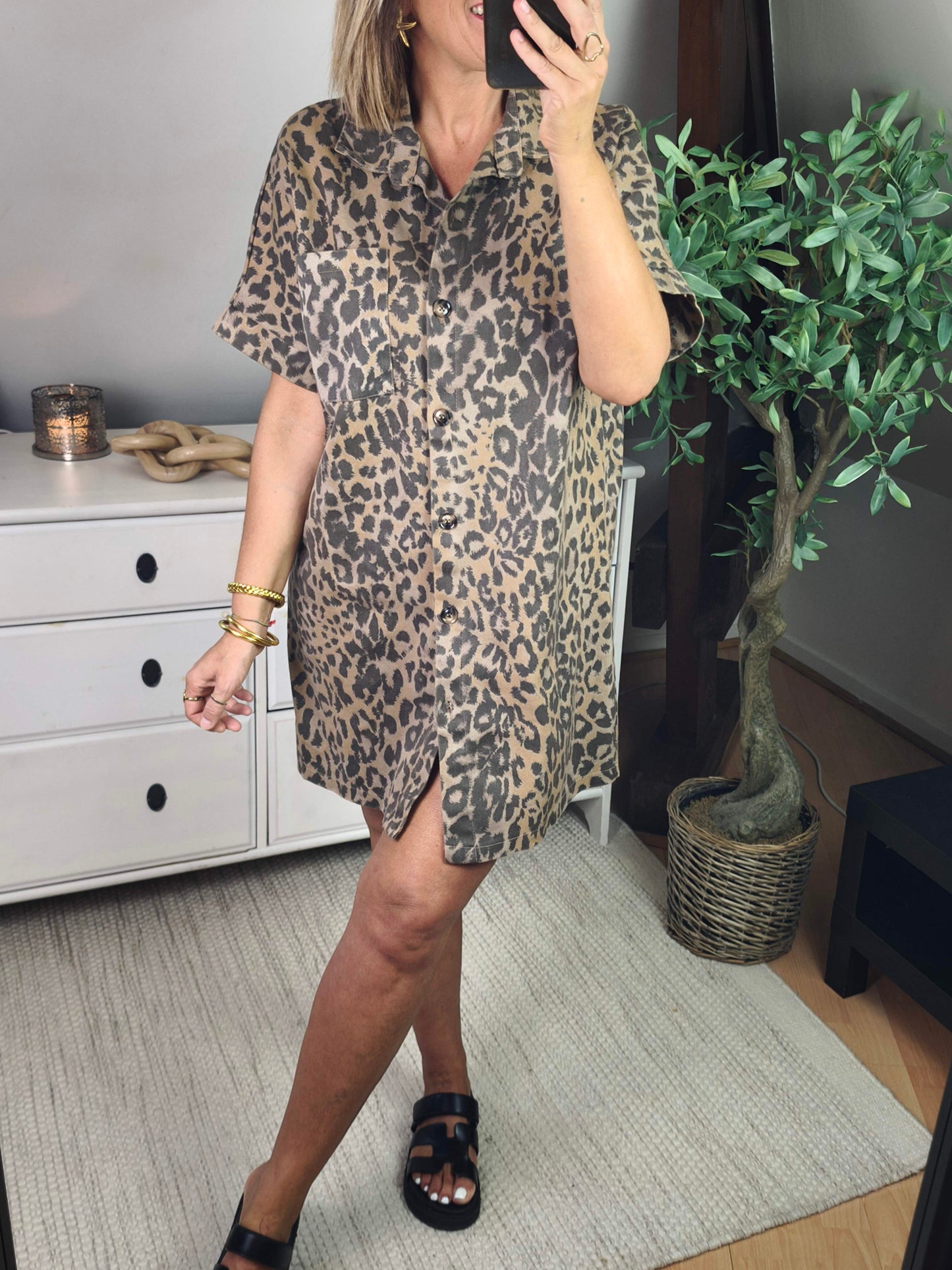 Robe jean Léo