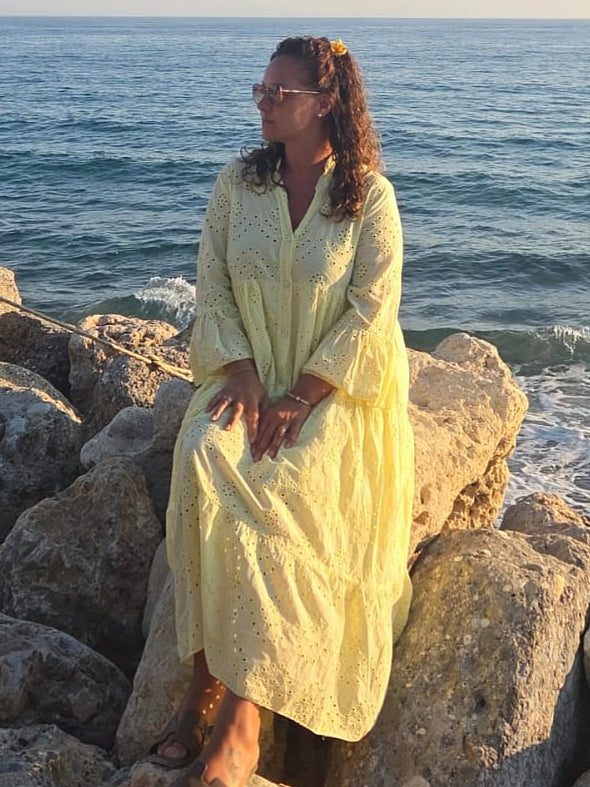 Robe broderie anglaise