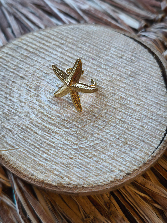 Bague étoile de mer