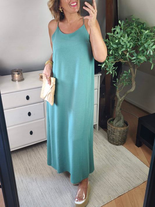 Robe fluide croisé