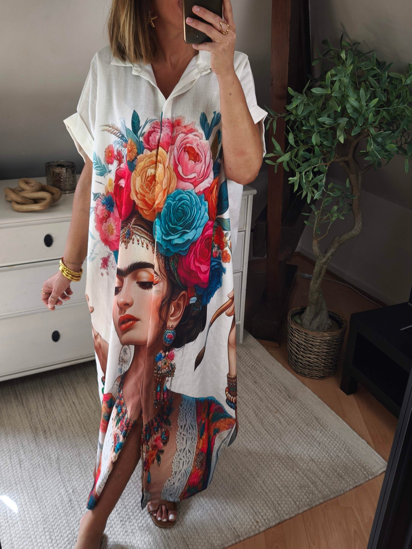 Robe frida blanche