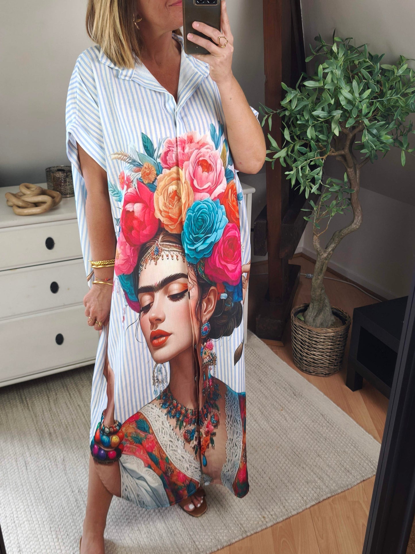 Robe frida fleuri