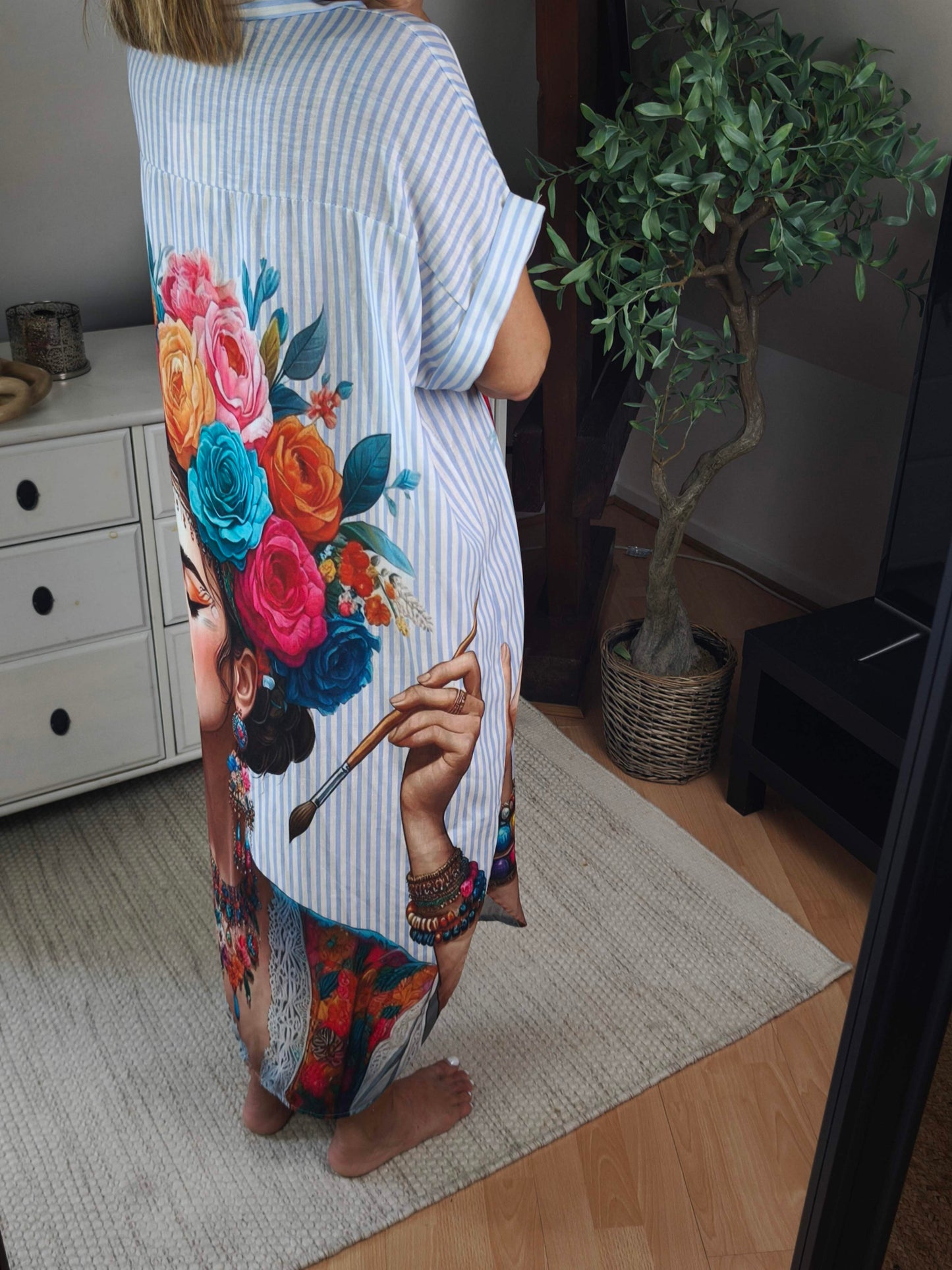 Robe frida fleuri