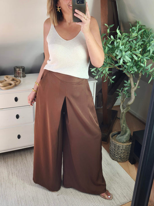 Palazzo jupe culotte