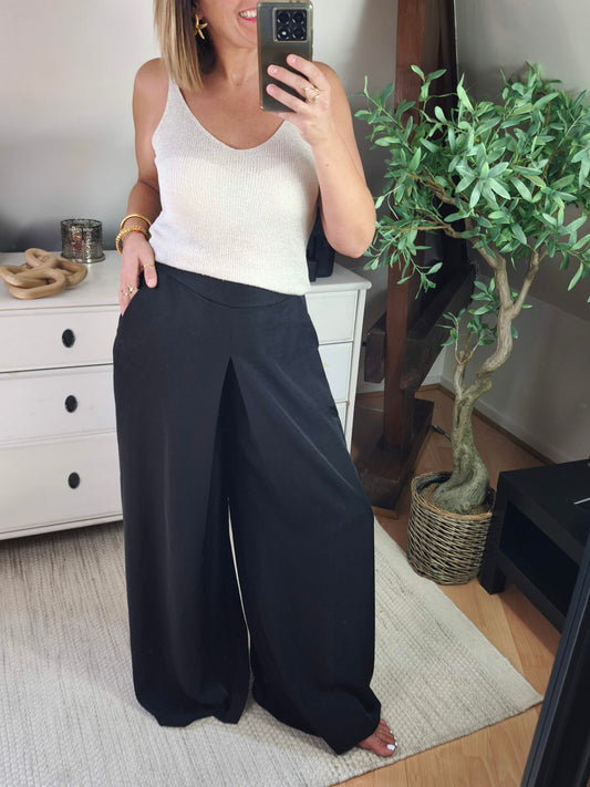 Palazzo jupe culotte