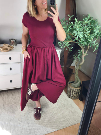 Robe bordeaux