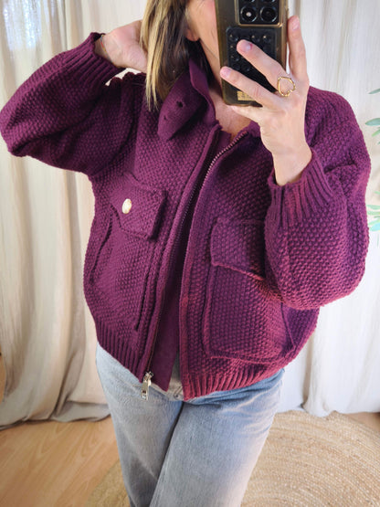 Veste maille