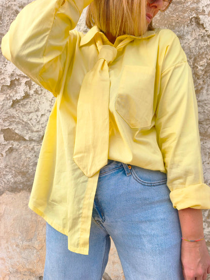 Chemise cravate