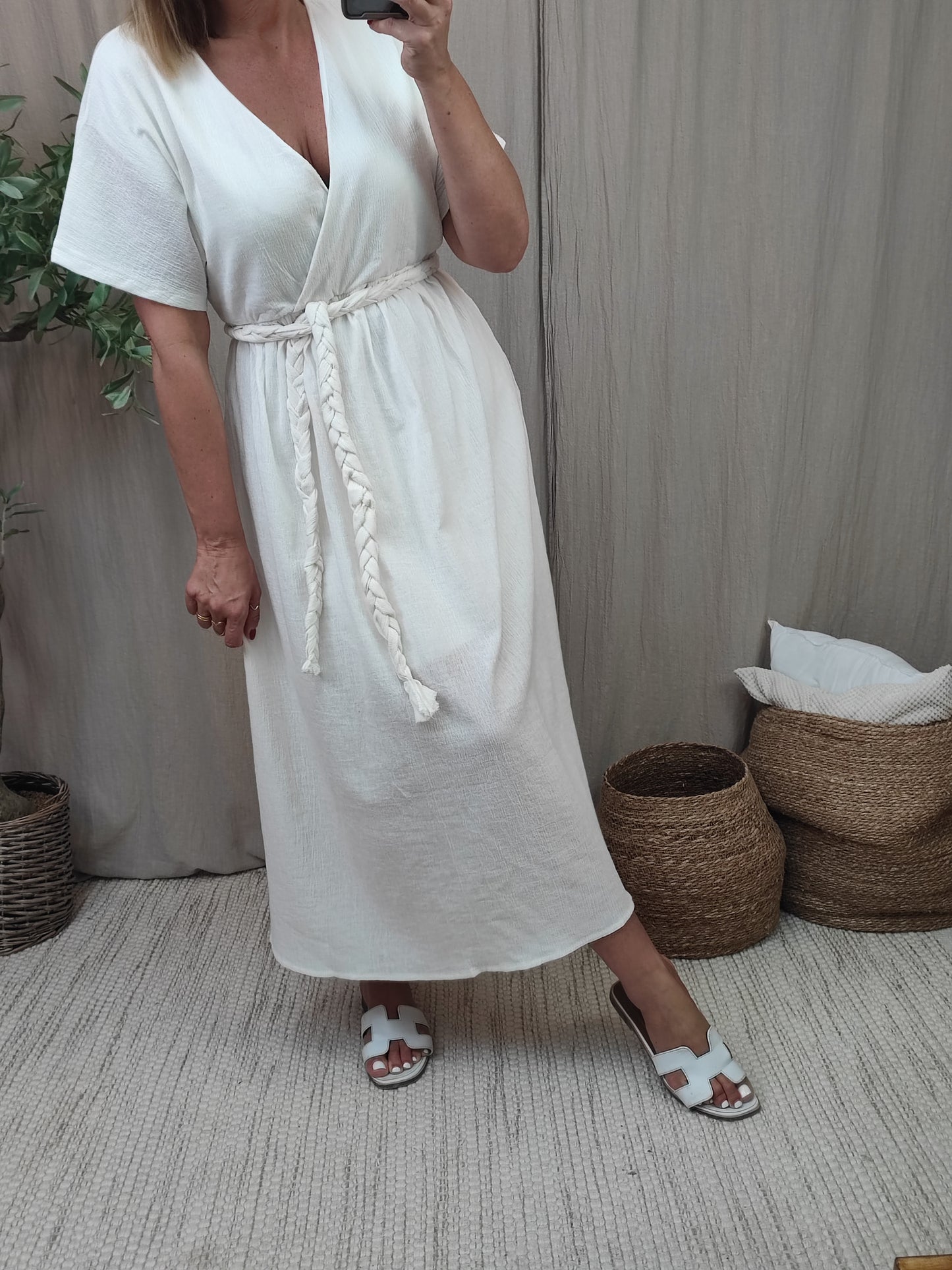 Robe tressée | Addict showroom