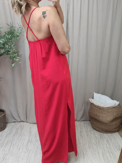 Robe basic rouge