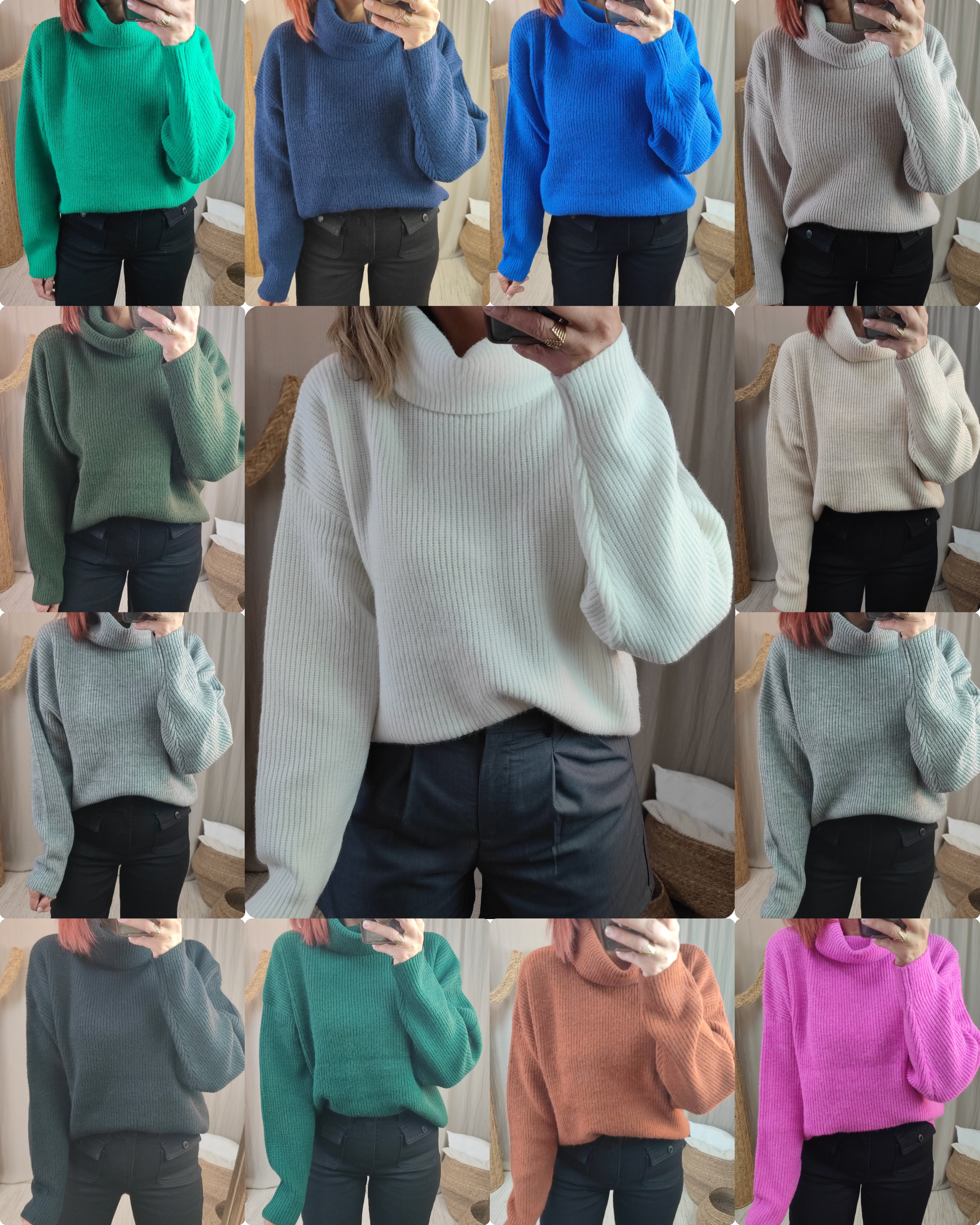Pull col roulé | Addict showroom