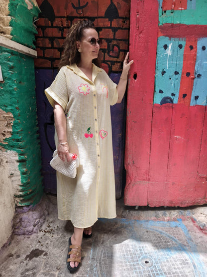 Robe palmier