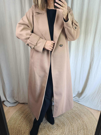Manteau camel