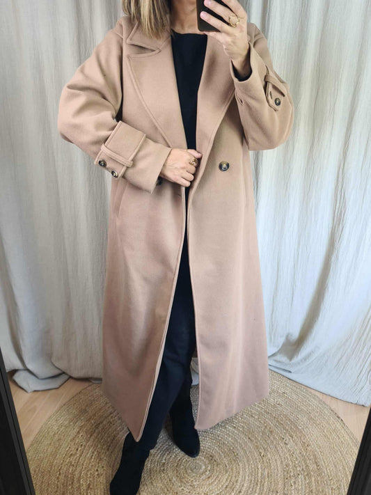 Manteau camel